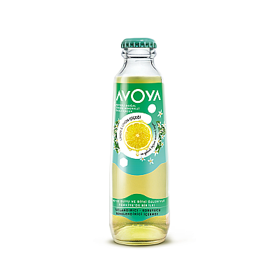Avoya Limon Aromalı Maden Suyu 200 ml - 1