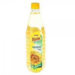 Bizim Ayçiçek Yağ 1LT - Bizim 