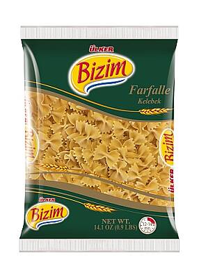 BIZIM MAKARNA 500GR KELEBEK - 1