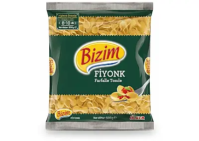 Bizim Mutfak Farfalline - Fiyonk Makarna 500g - 1