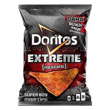 Doritos Extreme Mexicano Mısır Cipsi Acı Baharatlı 90 Gr - 1