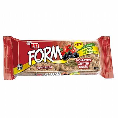 Eti Form Domatesli Zeytinli ve Kekikli Bisküvi 40 Gr - 1