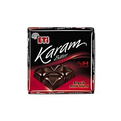 Eti Karam %54 Kakaolu Bitter Çikolata 60 Gr - Eti