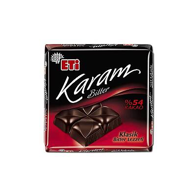 Eti Karam %54 Kakaolu Bitter Çikolata 60 Gr - 1
