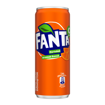 Fanta Portakal Aromalı Gazoz 330 ml - 1