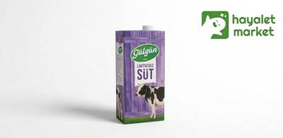 Gülgün Uht Laktozsuz Süt 1Lt - 1