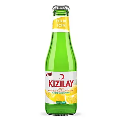 Kızılay Limon Aromalı Maden Suyu 200 ml - 1