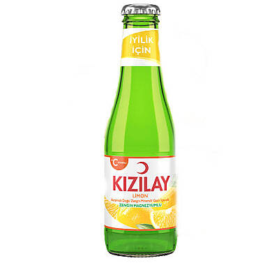 Kızılay Limon C Vitaminli Meyve Aromalı Maden Suyu 200 ml - 1